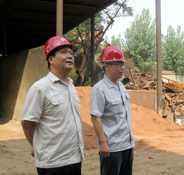 （8）2017年8月3日，集團公司常務(wù)副總經(jīng)理周為民來(lái)公司視察_副本